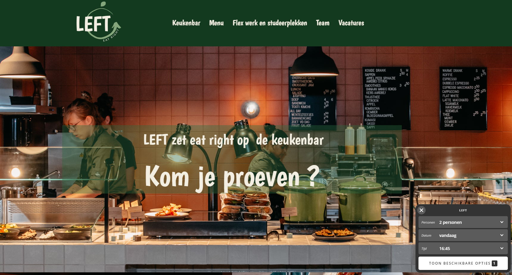 Lees meer over het artikel Nieuwe Website – Left eat Right